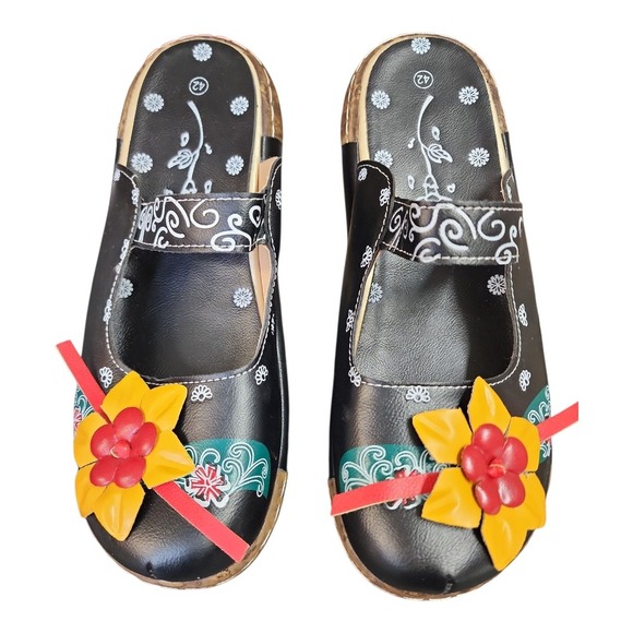 Womens Closed Toe‎ Sandals Size 9 Casual Platform Slingback Strap Shoes Beige - Picture 1 of 8